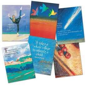 set of 6 new horizons posters