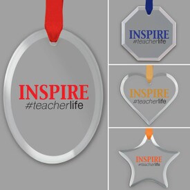 This Inspire #teacher Crystal Suncatcher Ornament Is The Perfect Gift For Teachers