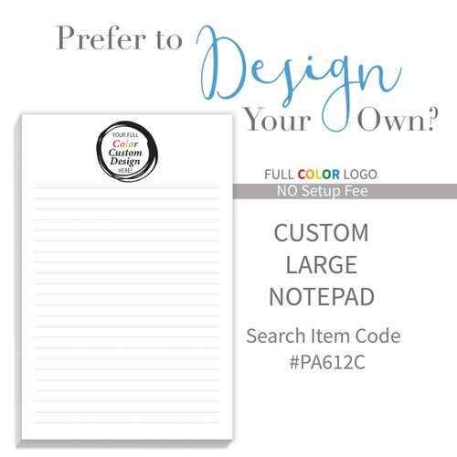 create your own large notepad
