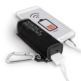 black power bank with making a difference #teacherlife message